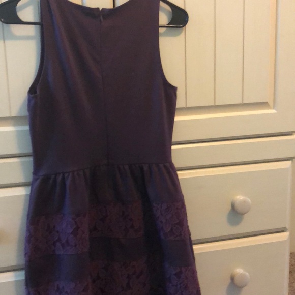 Eggplant dress - Picture 4 of 4